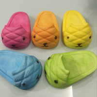 Jual Squishy Motif ROTI SENDAL RILAKUMA / Gantungan Kunci Murah