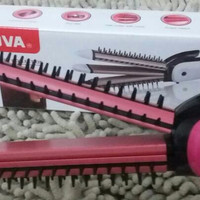 Jual Catok Nova 3in1 Iron Brush / Catokan Sisir + Keriting + Lurus Murah