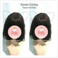 Jual Bando Kucing korea ulzaang Kawat Mutiara SNSD Murah