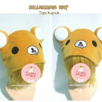 Jual Rillakuma Hat / topi kupluk kawaii cosplay Murah