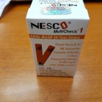 Jual Strip nesco asam urat / urid acid Murah