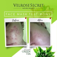 Jual VELROSE SECRET - FACE MASK GREEN TEA - MASKER / LULUR WAJAH Murah