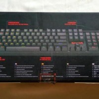 Jual Keyboard gaming mechanical Redragon VARA k551 RGB Terlaris Murah