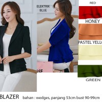 Jual Blazer Kerja Wanita Frill Blazer Murah