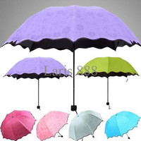 Jual PROMO Payung Magic 3D muncul motif jika basah bonus sarung payung TERL Murah