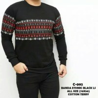Jual Kaos Lengan Panjang / Kaos Motif / Kaos Batik Murah