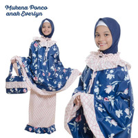 Jual Mukena Anak Ponco Everlyn (Anak saja) Murah