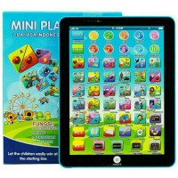 Jual Mainan Edukasi Mini Playpad 2 Bahasa Mainan Tablet Anak Murah