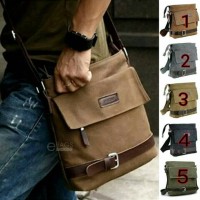 Jual Tas slempang pria wanita selempang kulit sling bag import impor Murah