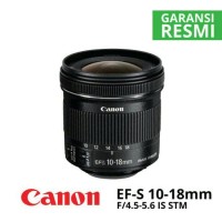 Jual Lensa Wide Canon EFS 10-18mm f4.5-5.6 IS STM Garansi Resmi Datascrip Murah