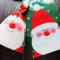 Jual plastik kemasan cemilan ukuran 14x20 penguin dan santa hpk005 Murah