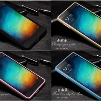 Jual Alumunium Tempered Glass Bumper Hard BackCase Xiaomi mi4i mi4c mi 4 Murah