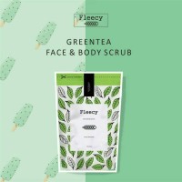 Jual FLEECY FACE AND BODY SCRUB GREEN TEA Murah