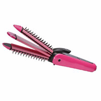 Jual Catok Nova 3in1 Iron Brush / Catokan Sisir + Keriting + Lurus Murah
