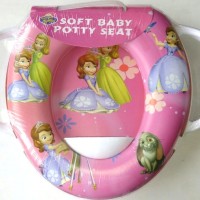 Jual Soft Baby Potty Seat With Handle Karakter Sofia - Toilet Training Murah