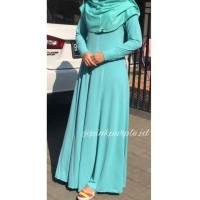 gamis irnanda / polos / jersey / dress panjang