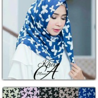 Jual Pashmina Denim Butterfly Seri 2 Murah