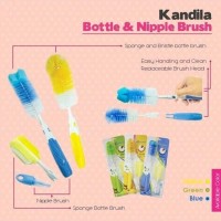 Jual Kandila Bottle & Nipple Brush 3in1 / Sikat Botol Susu 3in1 Murah