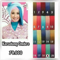 Jual Zoya Kerudung Ombre Jilbab Segi Empat Gradasi Murah