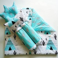 Jual Baby Bedding set - Rumah Kaktus (Bed cover bayi / Selimut bayi) Murah
