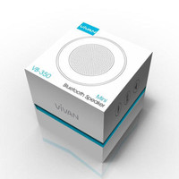 Jual DISKON Vivan VB350 Bluetooth V3.0 Mini Speaker with Light - White Murah