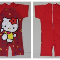 Jual MURAH Baju Renang Anak Diving Red Hello Kitty Flower - RNKD42 Murah
