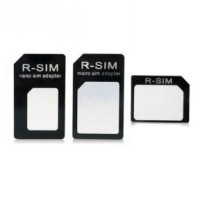 Jual New 3 in 1 Nano SIM Adapter with SIM Card Tray Holder Murah Murah