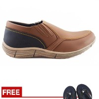 Jual Sepatu Pria Loafers Santai Kampus Dan Kerja Redknot Grovers Tan Murah Murah