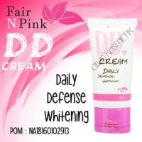 Jual DD Cream Fair n Pink - Daily Defense Whitening Original terbukti Murah
