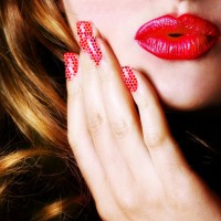 Jual Nail Sticker YI KOU isi 12pcs Nail Art Decorations Stiker Kuku Murah