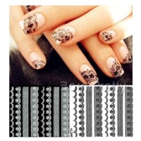 Jual Stiker Kuku Lebar 8x9 Nail Art Stiker Kuku Nail Accesories Decoration Murah