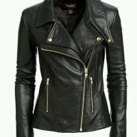 Jual Jaket Kulit Wanita Keren Model Blazer GGS Santai Ngantor dan Bermotor Murah