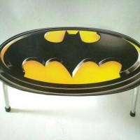 Jual FREE Cetakan Telur Meja Lipat Anak Laki Karakter Batman Keren Murah