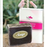 Jual Brightening Black Soap Fair n Pink ORIGINAL Fair n Pink Soap Murah