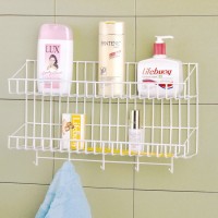 Jual Rak Tempat Sabun Shampoo Kamar Mandi Stainless Anti Karat Tempel (RB4) Murah