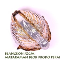 Jual BLANGKON GAYA JOGJA MATARAMAN Blok Prodo Perak Murah