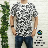 Jual kaos motif batik pria kr 2734 Murah