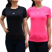 Jual BAJU KAOS OLAHRAGA WANITA KETAT YOGA LARI TRAINING GYM GRADE ORI Murah