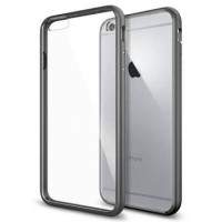 Jual IPHONE 6 6S / 6+ 6S PLUS SPIGEN ULTRA HYBRID SOFT BUMPER CRYSTAL CASE Murah