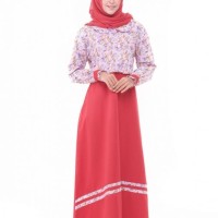 Busana muslimah Gamis dewasa Baju muslim Ethica kagumi Nibras NB 129