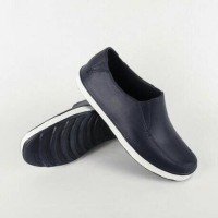 Jual Sepatu Pantofel Karet Pria ATT PS 800 warna Biru Navy Blue Murah