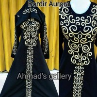 Jual Abaya bordir Aurora Murah