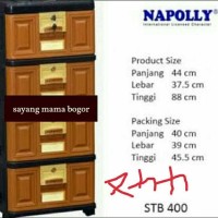 NAPOLLY LEMARI LACI PLASTIK SUSUN 4