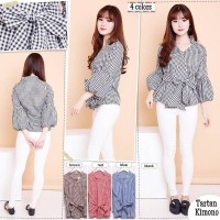 Jual TARTAN KIMONO TOP Murah