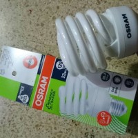 Jual osram spiral mini twist 23 watt. made in germany Murah