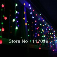 Jual Lampu LED Twinkle 7 Warna Kabel Hiasan Pohon Natal Dekorasi Murah