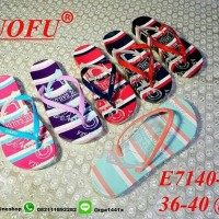 Jual Sandal Jepit Karet / Jelly Shoes / Luofu E7140-TT Murah