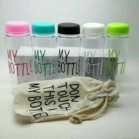 Jual my bottle / bottle + pouch / infused water /bahan tebal / botol minum Murah