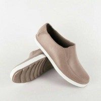 Jual Sepatu Pantofel Karet Pria ATT PS 800 warna Krem Cream Coklat Muda Murah