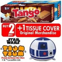 Jual Tango Wafer Cokelat (2 pcs X 176 gr) + Star Wars sum Tsum Tissue Cover Murah